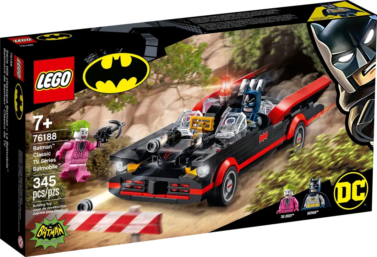 LEGO DC Comics Super Heroes 76188 Batman Classic TV Series Batmobile set, image 2