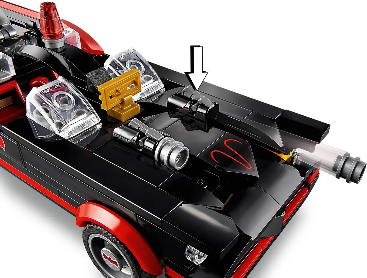 LEGO DC Comics Super Heroes 76188 Batman Classic TV Series Batmobile set, image 7