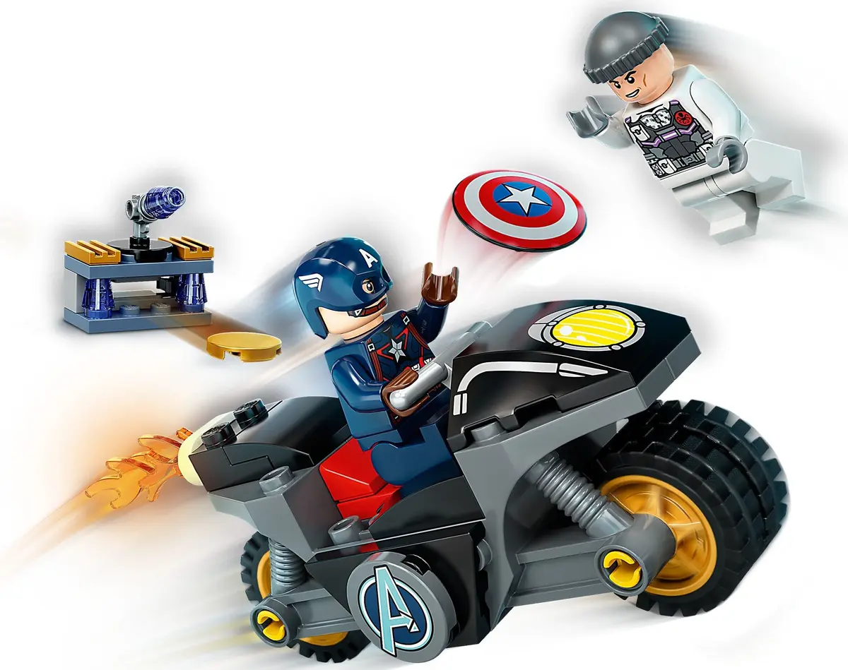 LEGO Marvel Super Heroes 76189 Captain America and Hydra Face-Off set, image 4