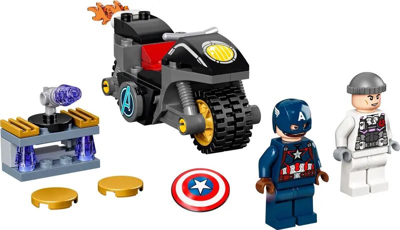 LEGO Marvel Super Heroes 76189 Captain America and Hydra Face-Off set