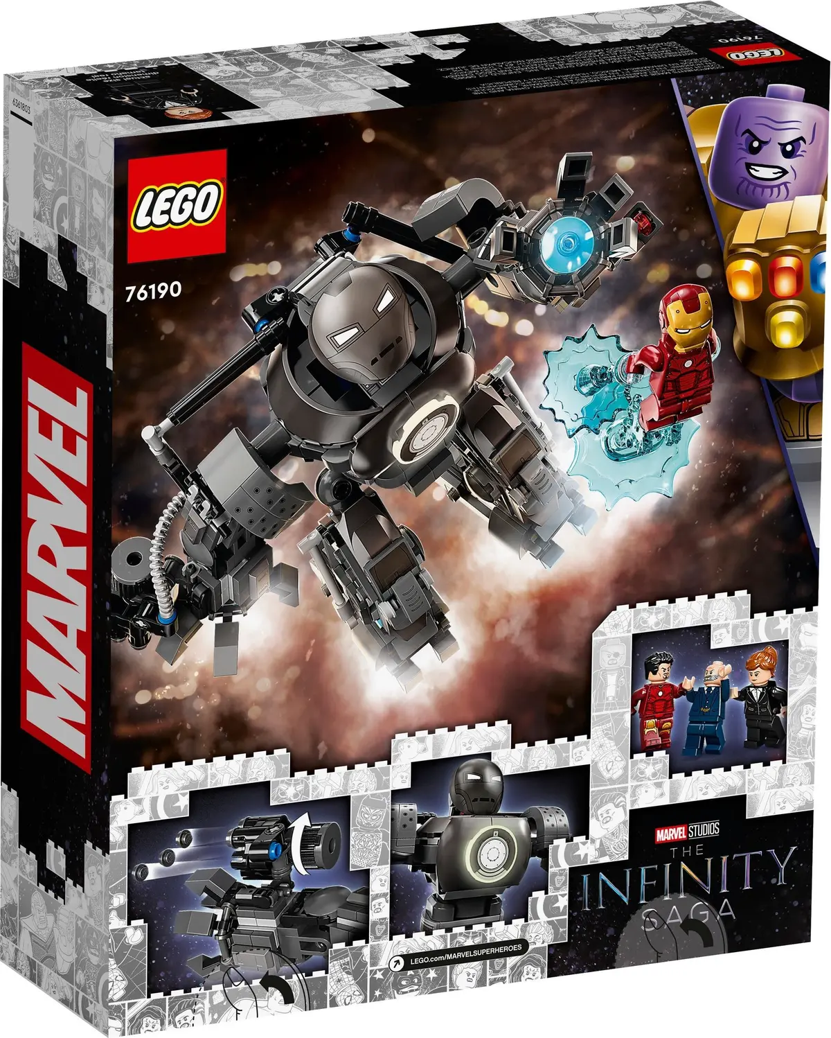 LEGO Marvel Super Heroes 76190 Iron Man: Iron Monger Mayhem set, image 11