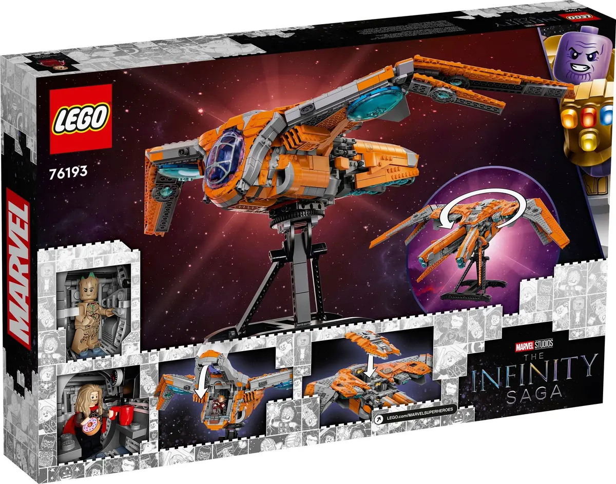 LEGO Marvel Super Heroes 76193 The Guardians' Ship set, image 13