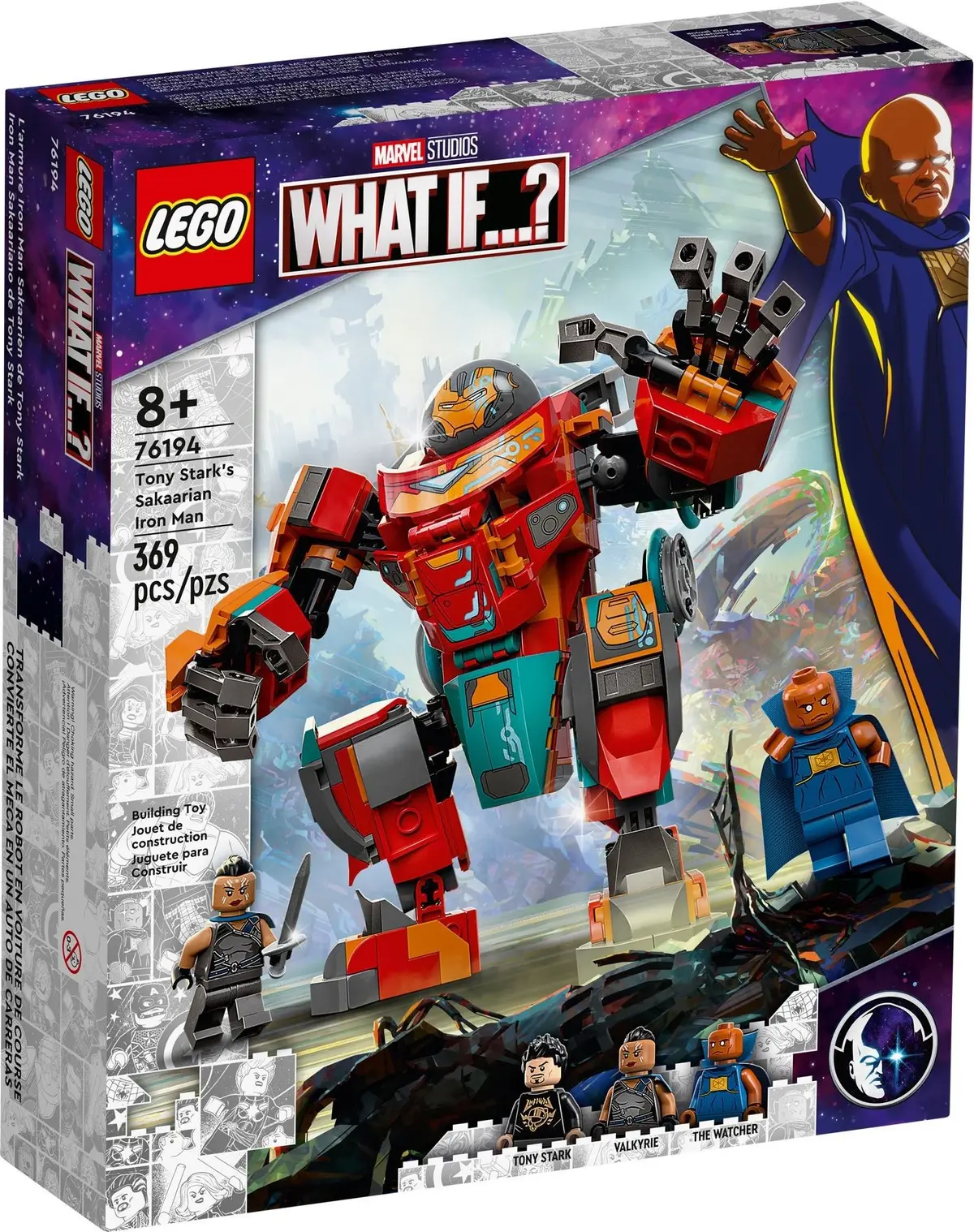 LEGO Marvel Super Heroes 76194 Tony Stark's Sakaarian Iron Man set, image 2