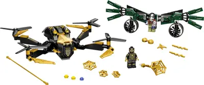 LEGO Marvel Super Heroes 76195 Spider-Man's Drone Duel set