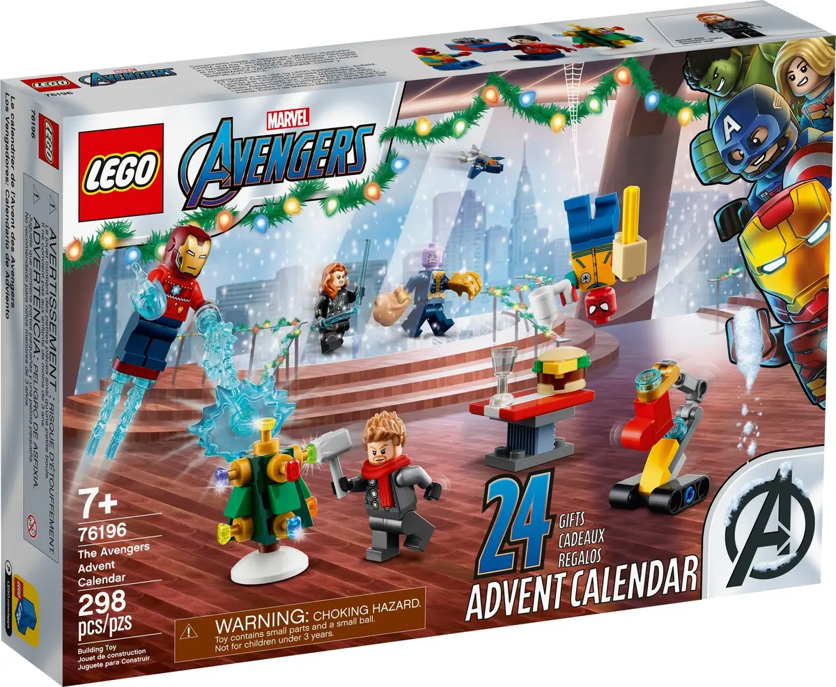 LEGO Marvel Super Heroes 76196 The Avengers Advent Calendar set, image 2