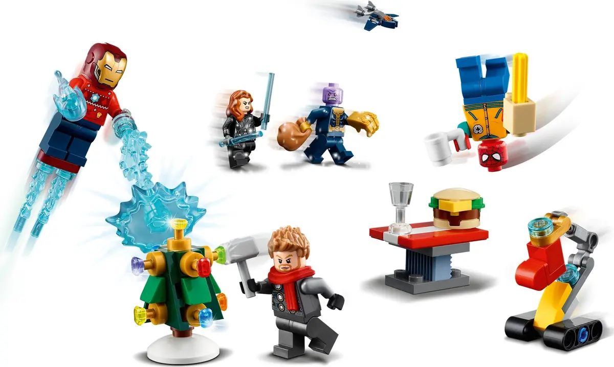 LEGO Marvel Super Heroes 76196 The Avengers Advent Calendar set, image 3