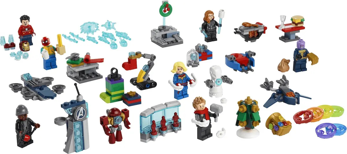 LEGO Marvel Super Heroes 76196 The Avengers Advent Calendar set, image 10