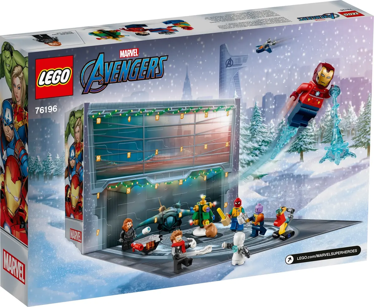 LEGO Marvel Super Heroes 76196 The Avengers Advent Calendar set, image 6