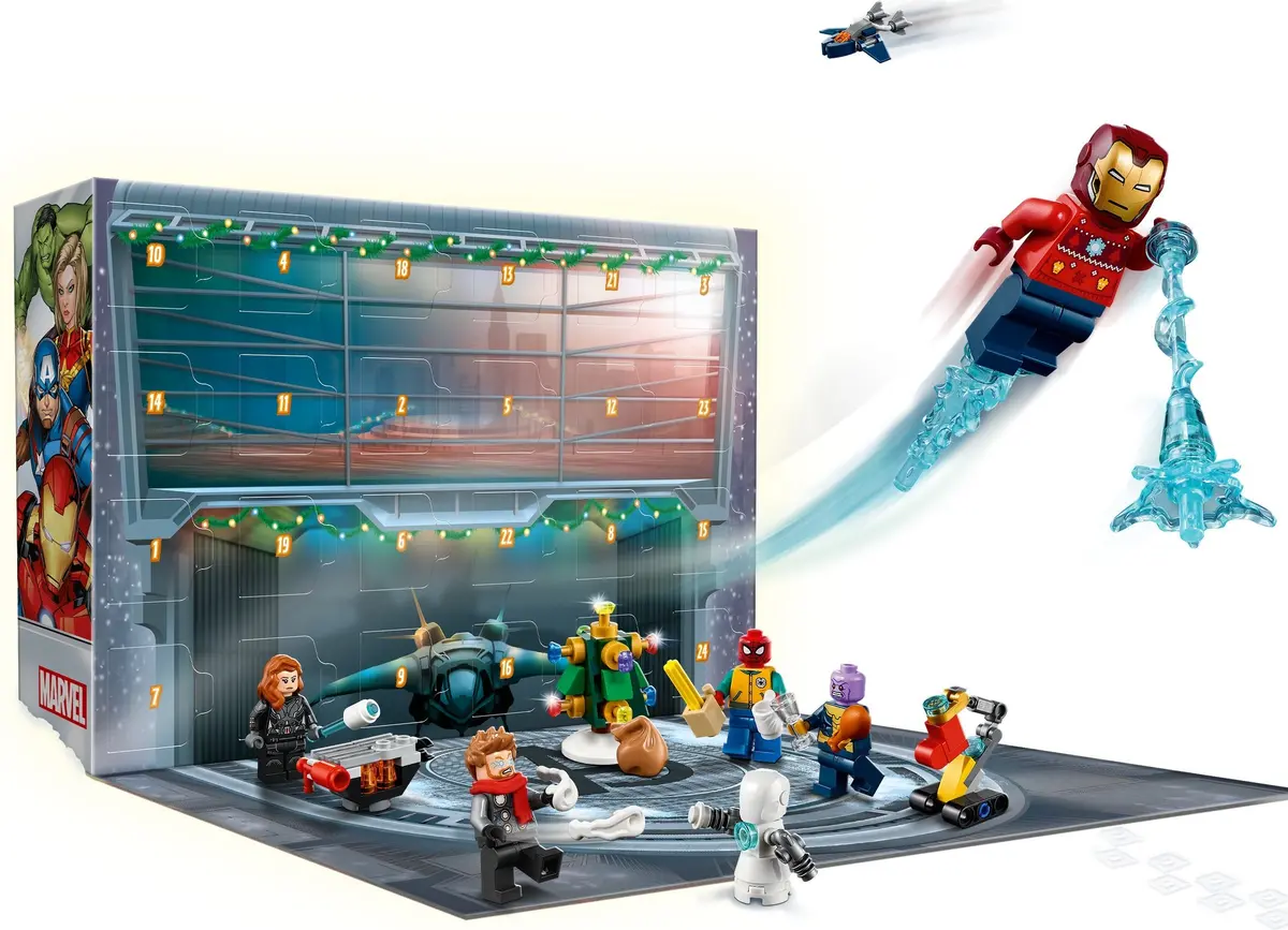 LEGO Marvel Super Heroes 76196 The Avengers Advent Calendar set, image 5