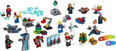 LEGO Marvel Super Heroes 76196 The Avengers Advent Calendar set