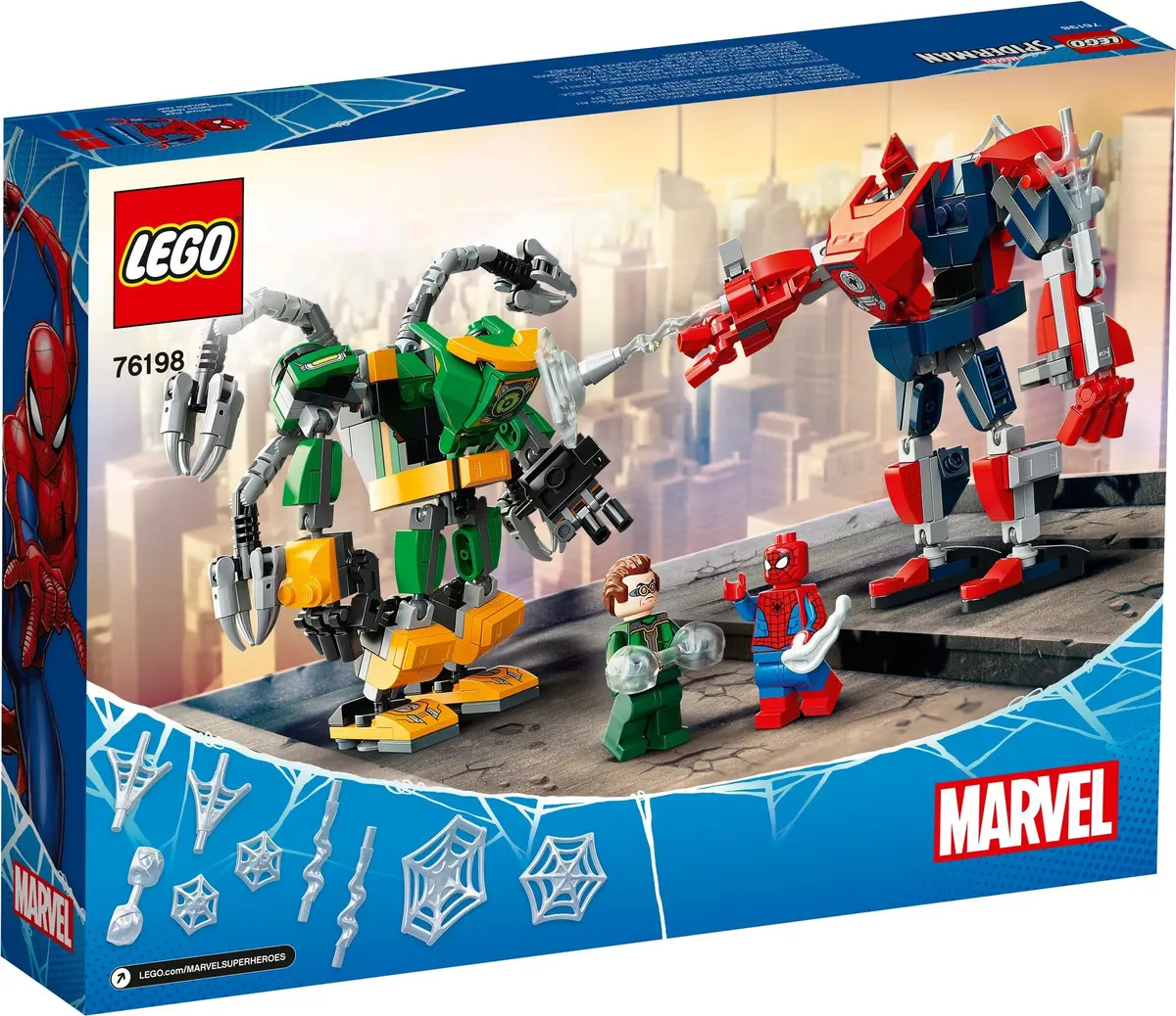 LEGO Marvel Super Heroes 76198 Spider-Man & Doctor Octopus Mech Battle set, image 7
