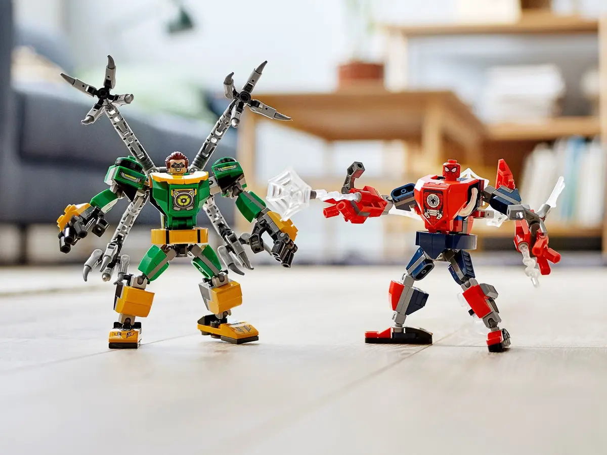LEGO Marvel Super Heroes 76198 Spider-Man & Doctor Octopus Mech Battle set, image 10