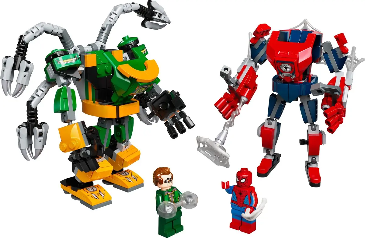 LEGO Marvel Super Heroes 76198 Spider-Man & Doctor Octopus Mech Battle set