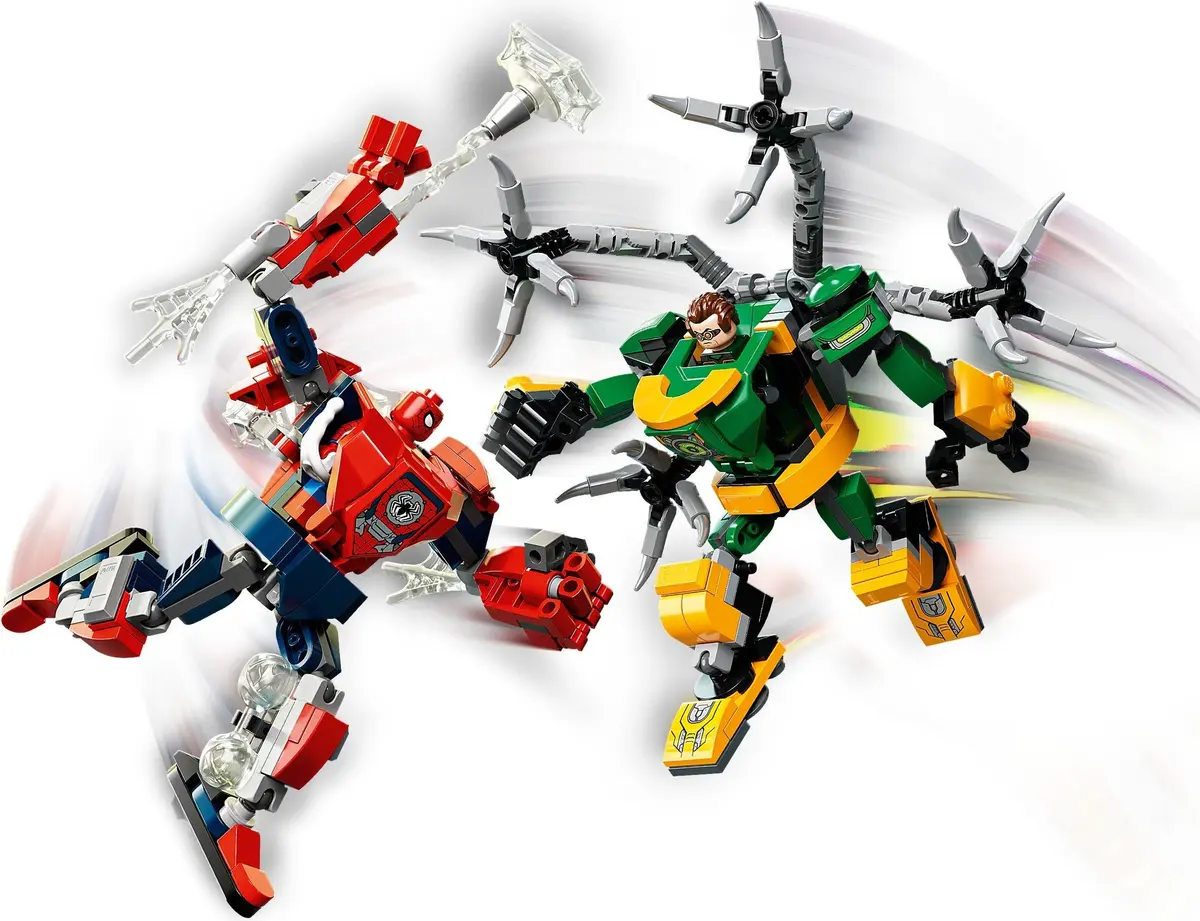 LEGO Marvel Super Heroes 76198 Spider-Man & Doctor Octopus Mech Battle set, image 4