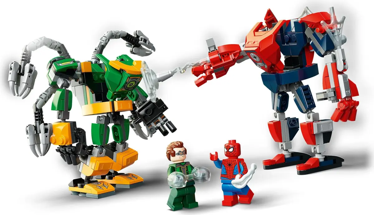 LEGO Marvel Super Heroes 76198 Spider-Man & Doctor Octopus Mech Battle set, image 5