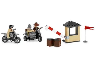 LEGO Indiana Jones 7620 Indiana Jones Motorcycle Chase set, image 2