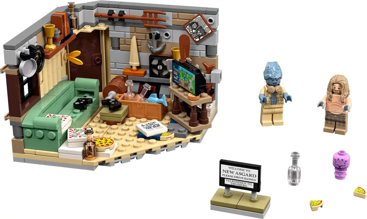 LEGO Marvel Super Heroes 76200 Bro Thor's New Asgard set