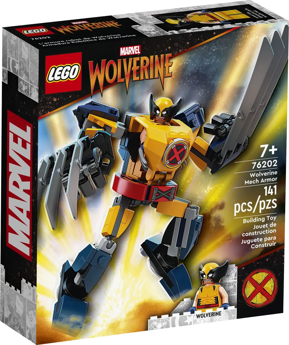 LEGO Marvel Super Heroes 76202 Wolverine Mech Armor set, image 7
