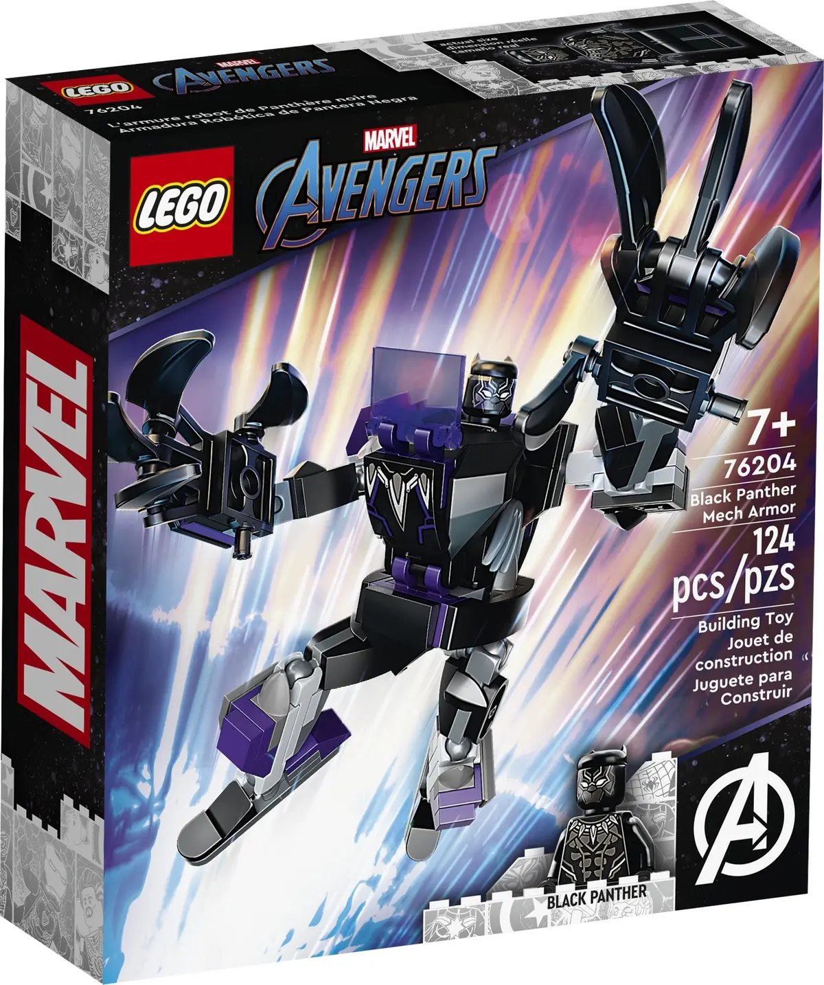 LEGO Marvel Super Heroes 76204 Black Panther Mech Armor set, image 7