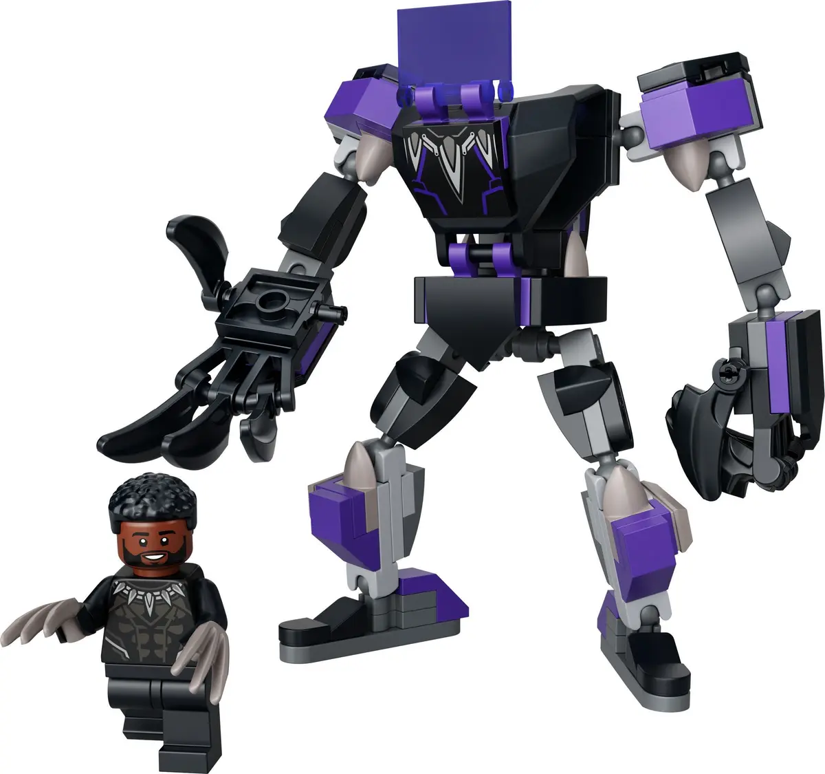 LEGO Marvel Super Heroes 76204 Black Panther Mech Armor set