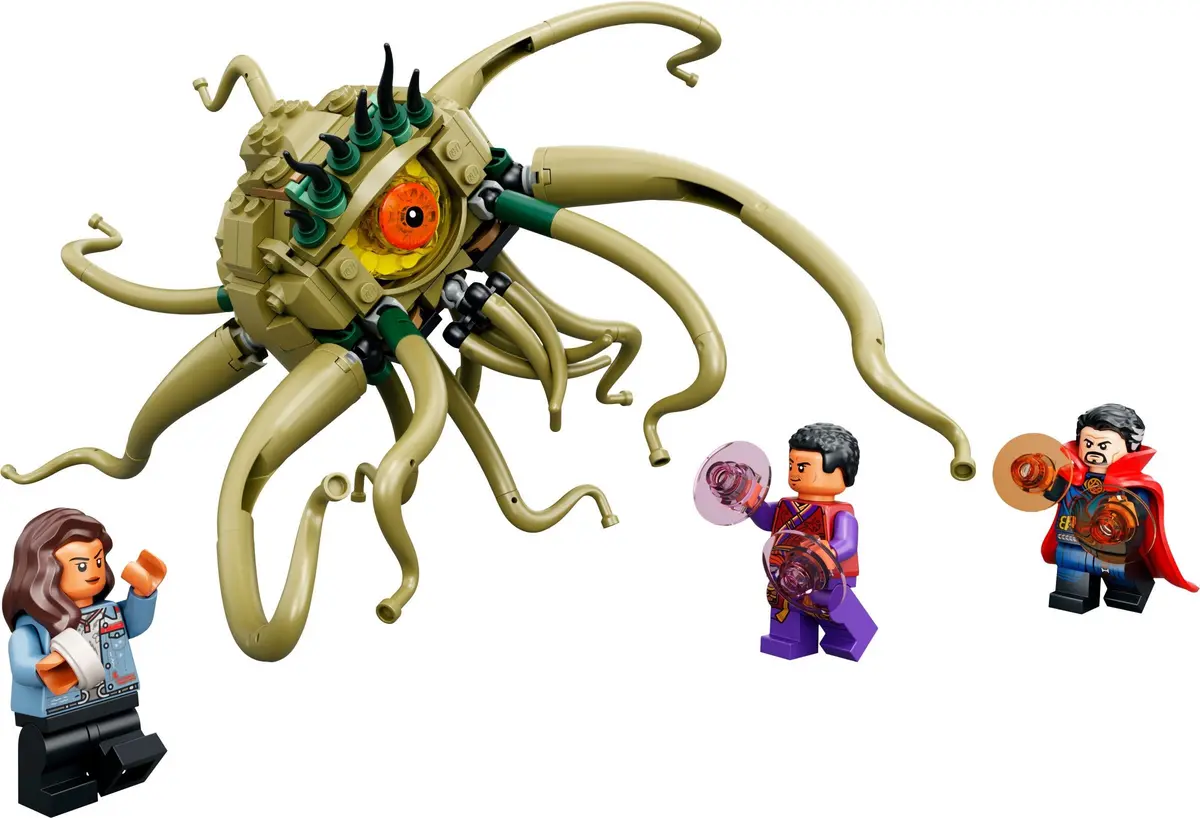 LEGO Marvel Super Heroes 76205 Gargantos Showdown set