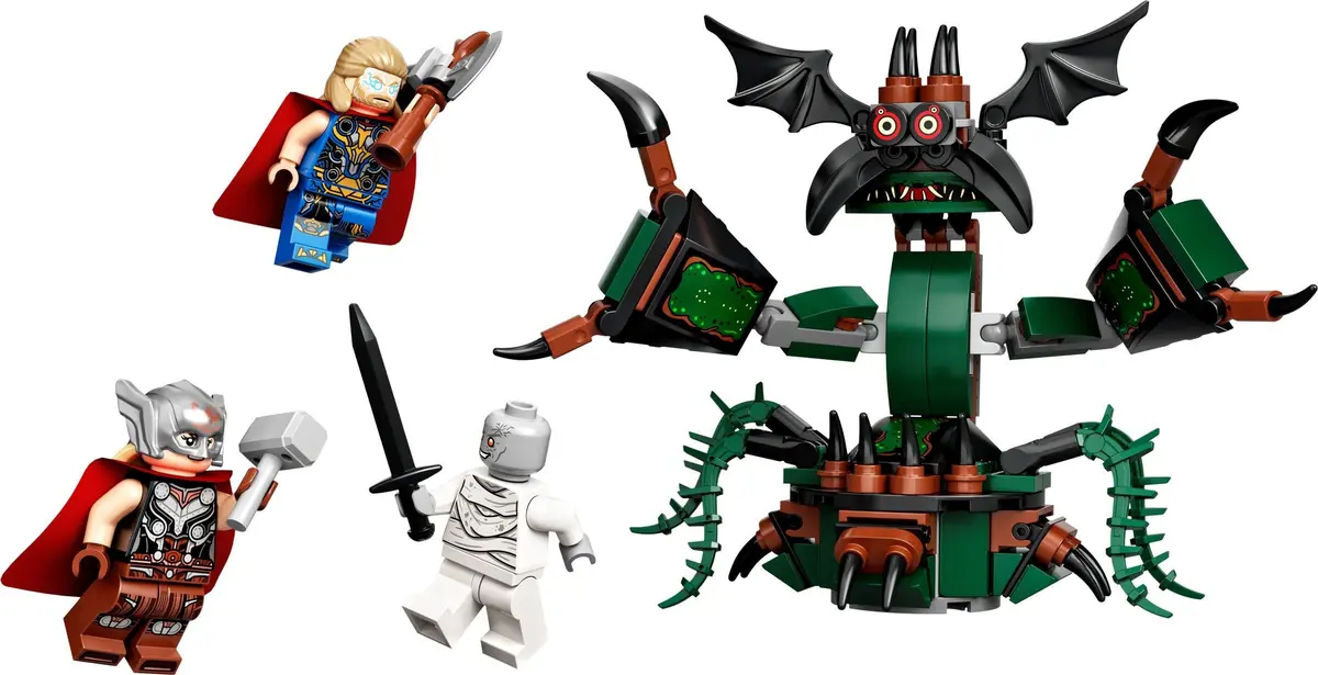 LEGO Marvel Super Heroes 76207 Attack on New Asgard set