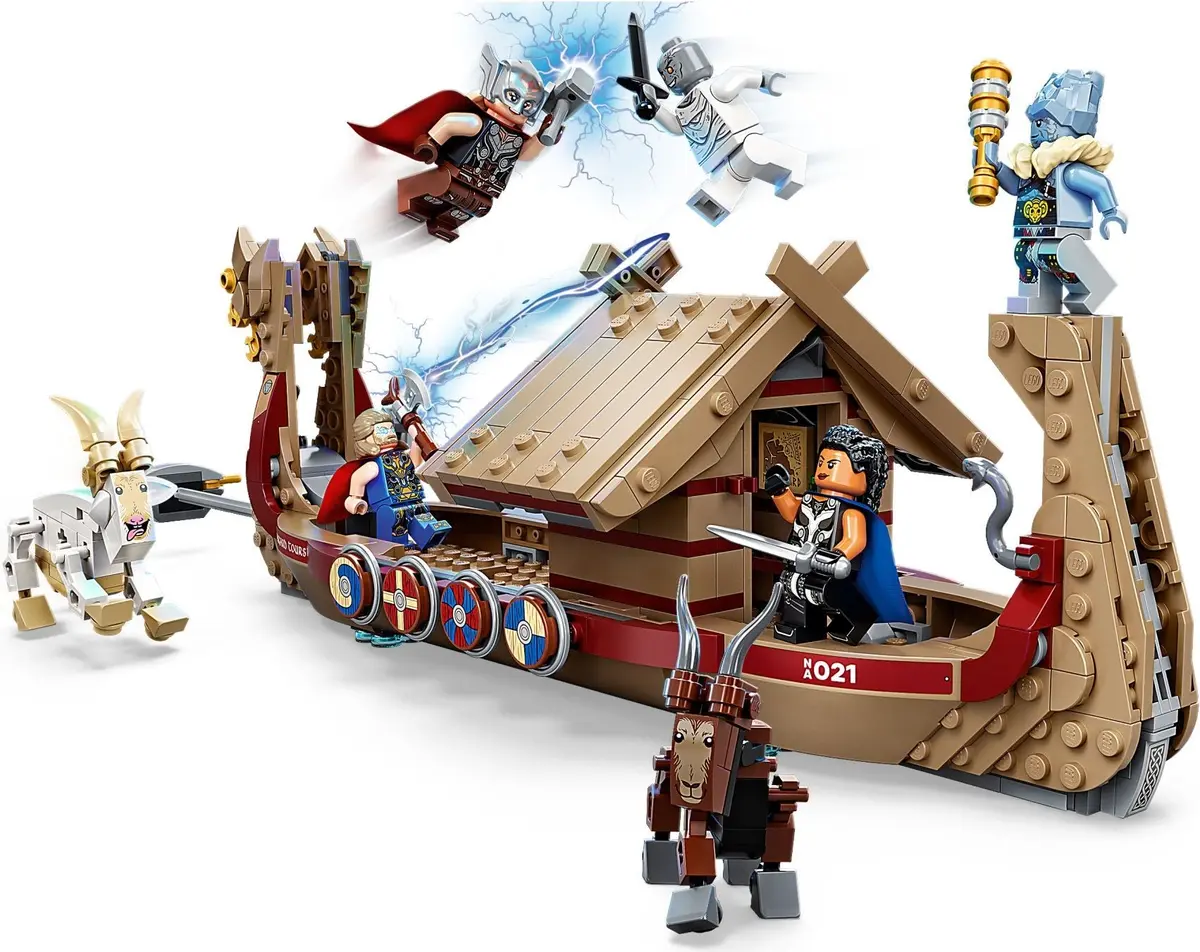 LEGO Marvel Super Heroes 76208 The Goat Boat set, image 5