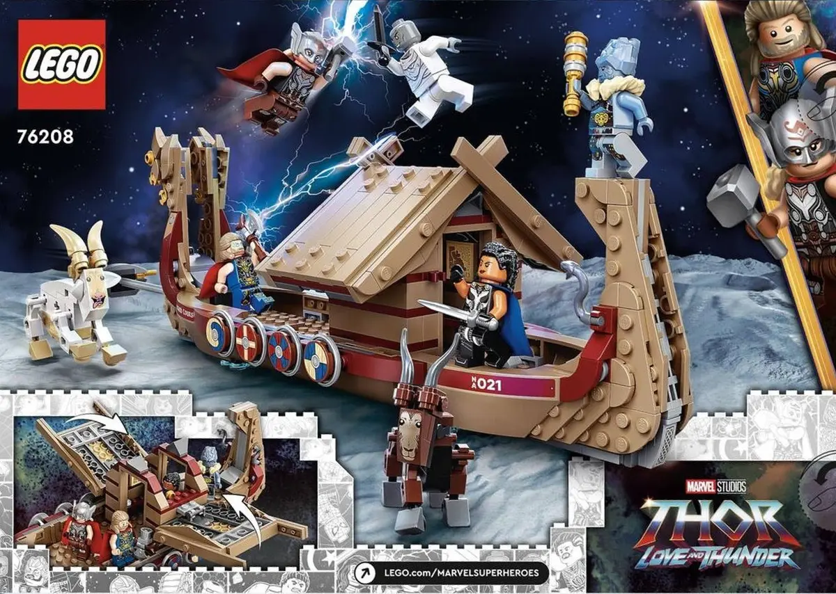LEGO Marvel Super Heroes 76208 The Goat Boat set, image 2