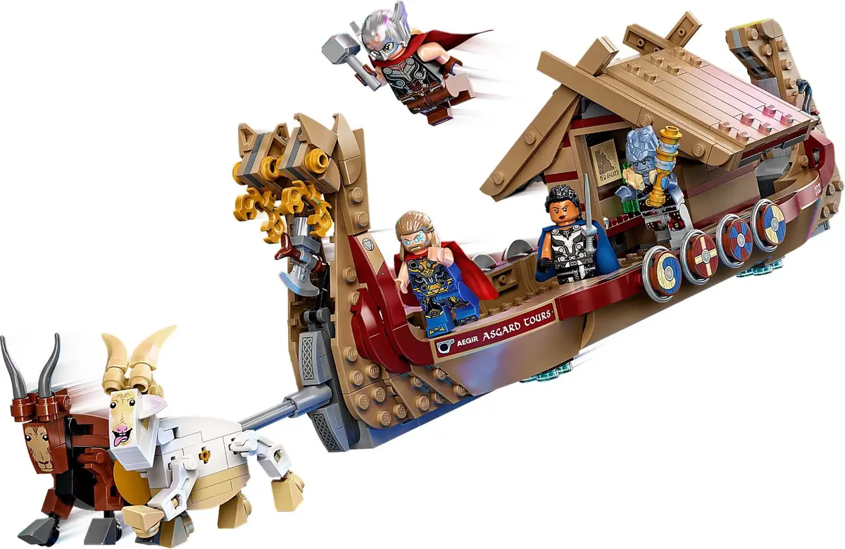 LEGO Marvel Super Heroes 76208 The Goat Boat set, image 7