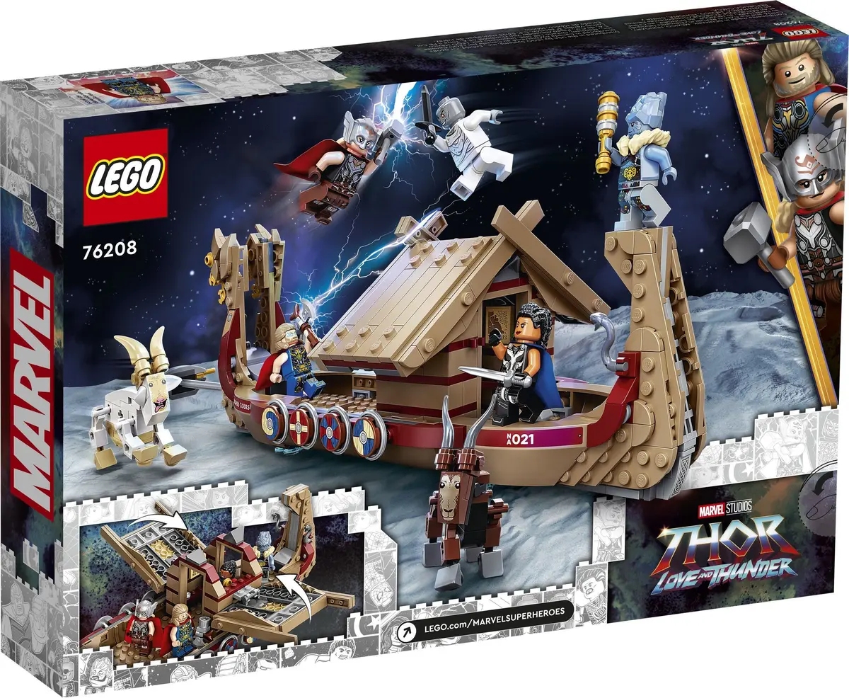 LEGO Marvel Super Heroes 76208 The Goat Boat set, image 4