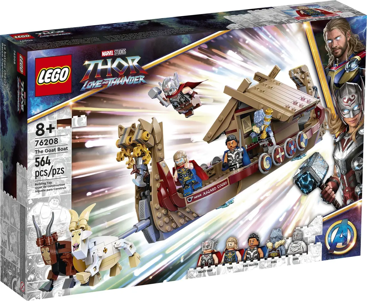 LEGO Marvel Super Heroes 76208 The Goat Boat set, image 3