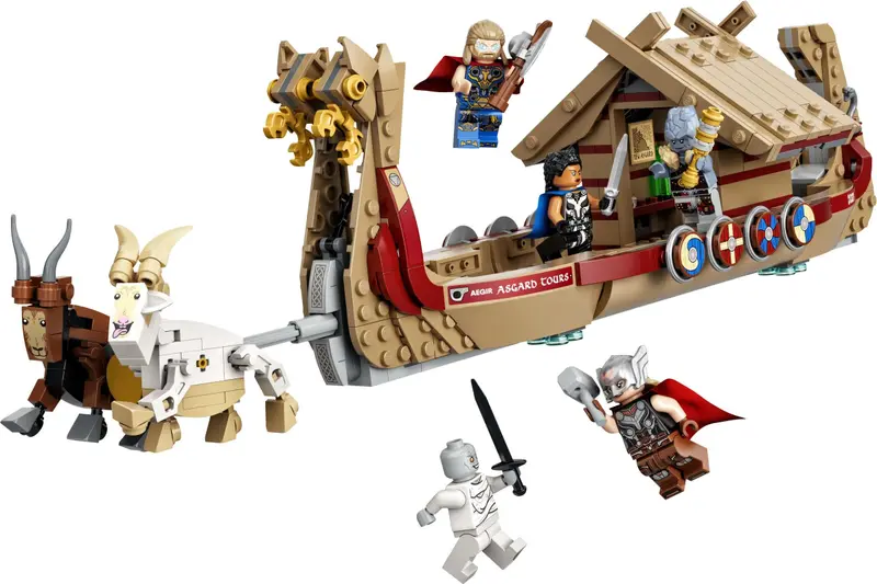 LEGO Marvel Super Heroes 76208 The Goat Boat set