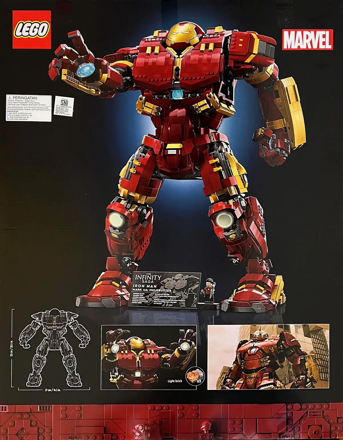 LEGO Marvel Super Heroes 76210 Hulkbuster set, image 2