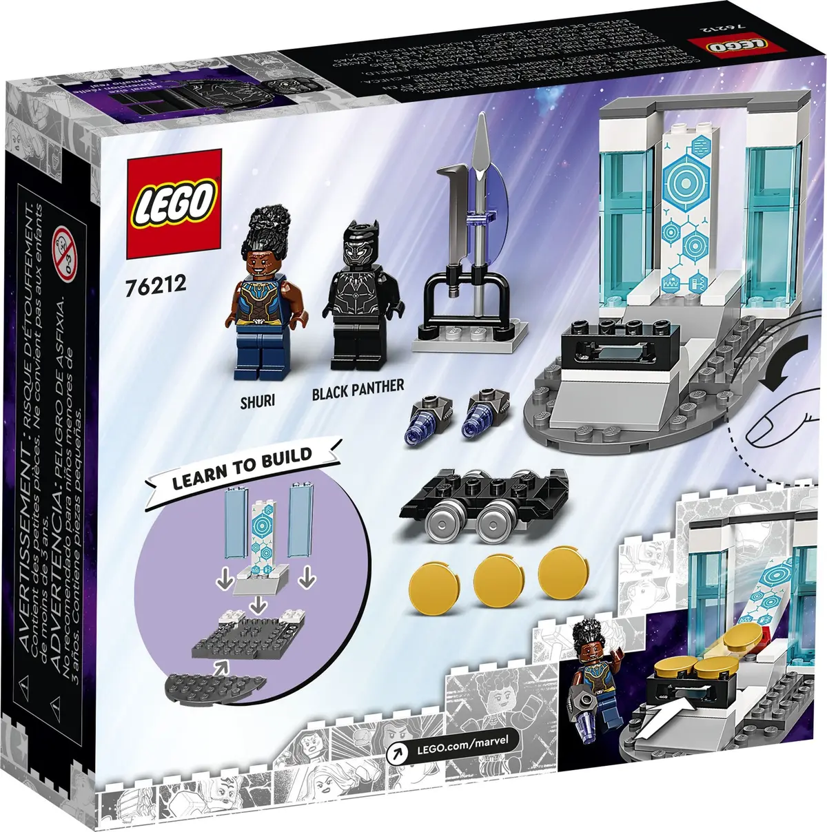LEGO Marvel Super Heroes 76212 Shuri's Lab set, image 8