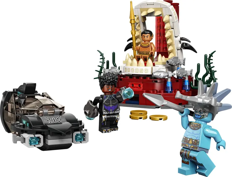 LEGO Marvel Super Heroes 76213 King Namor's Throne Room set