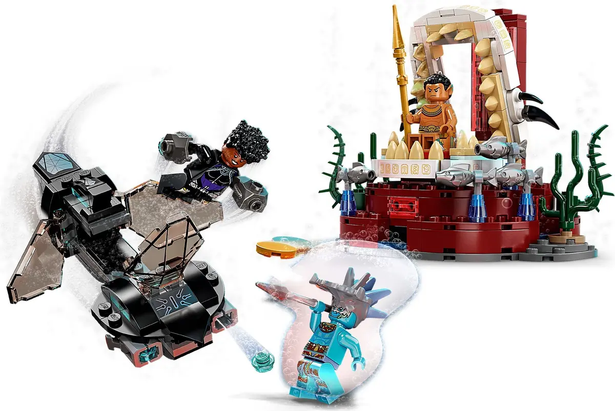 LEGO Marvel Super Heroes 76213 King Namor's Throne Room set, image 6