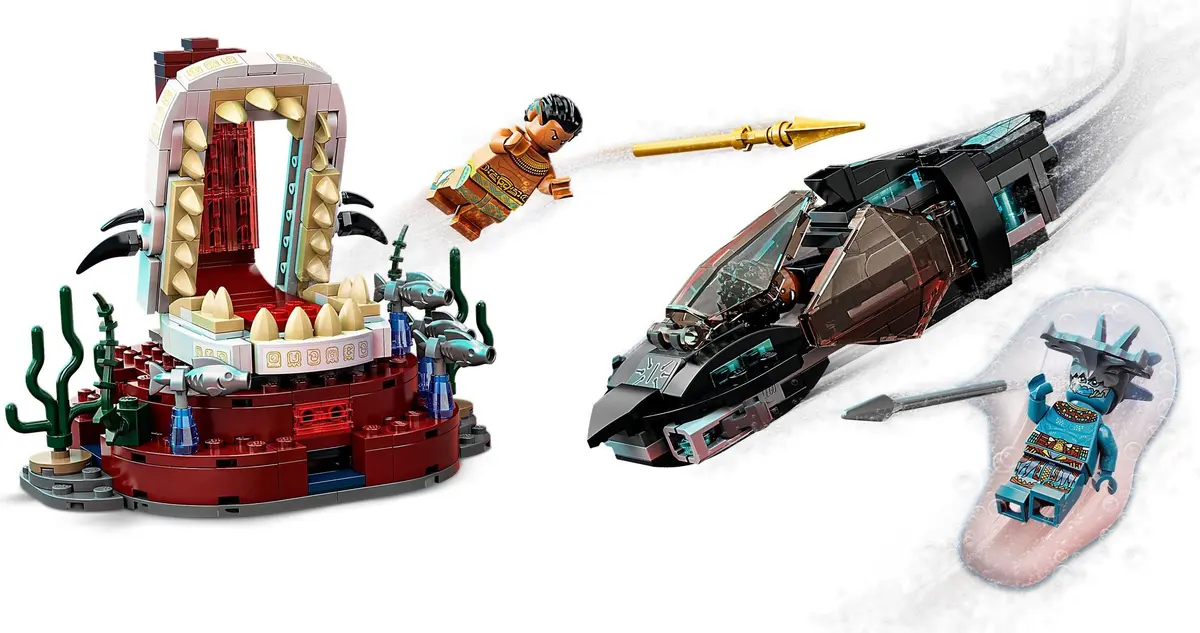 LEGO Marvel Super Heroes 76213 King Namor's Throne Room set, image 9