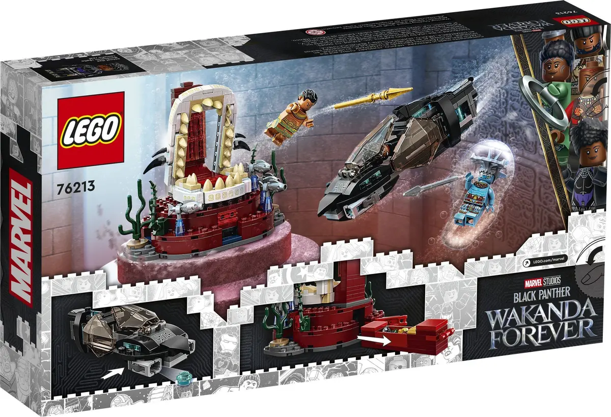 LEGO Marvel Super Heroes 76213 King Namor's Throne Room set, image 10