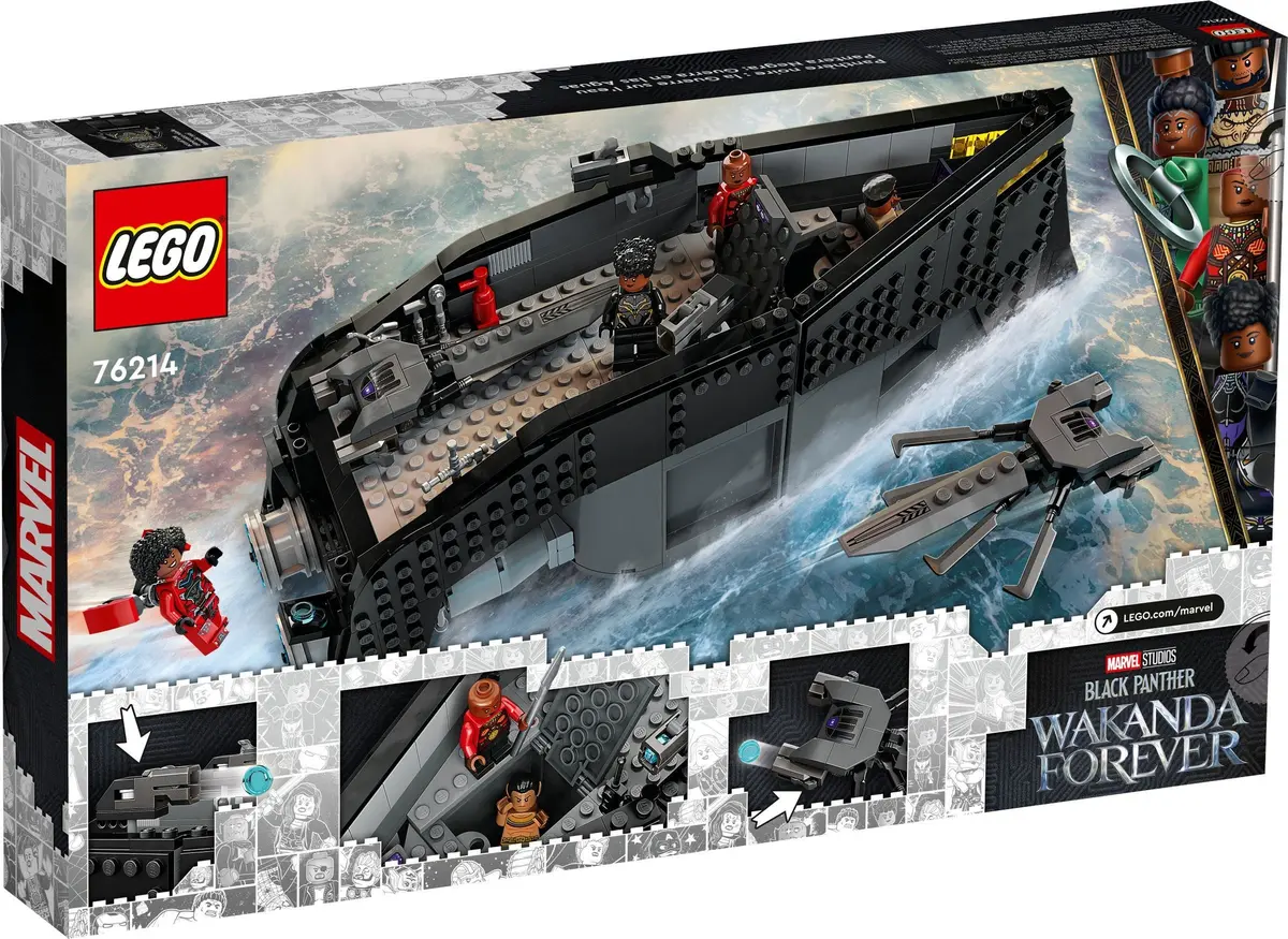 LEGO Marvel Super Heroes 76214 Black Panther: War on the Water set, image 3