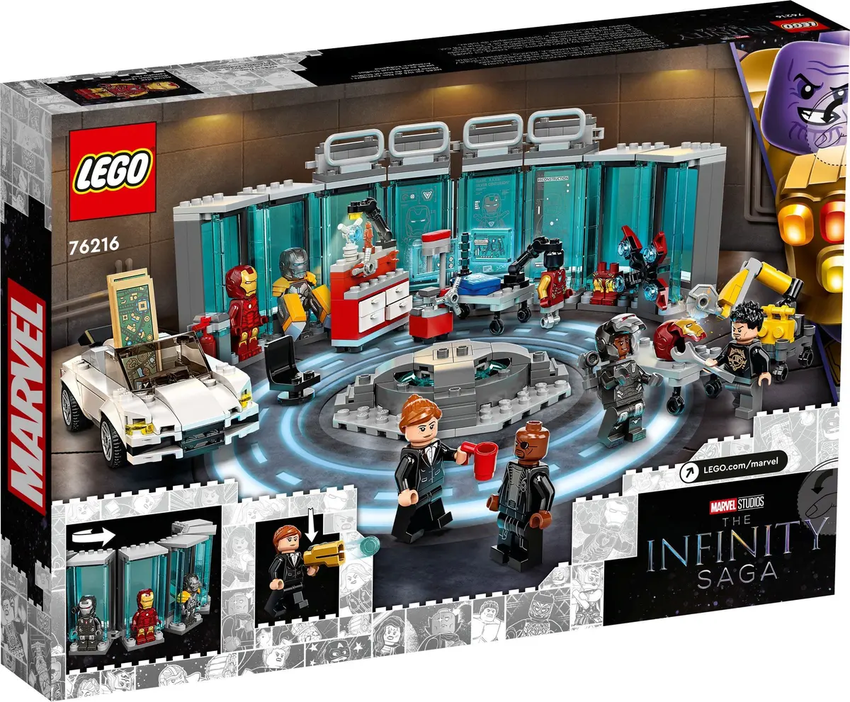 LEGO Marvel Super Heroes 76216 Iron Man Armory set, image 6