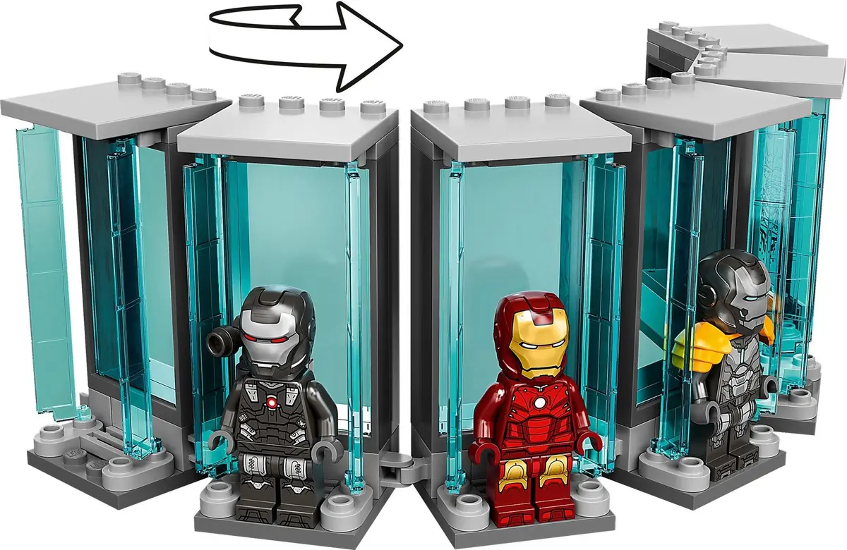 LEGO Marvel Super Heroes 76216 Iron Man Armory set, image 4
