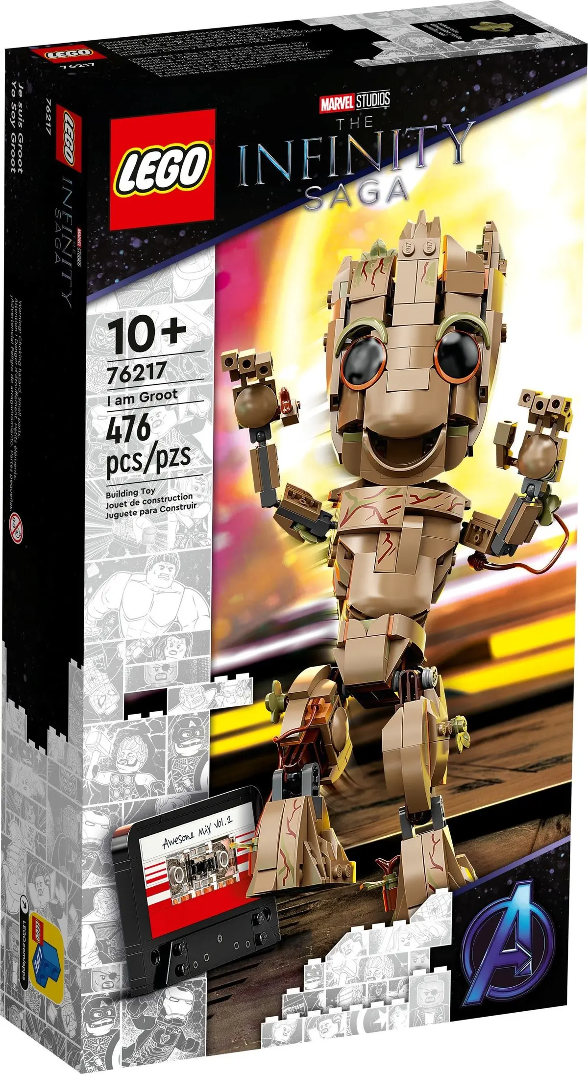LEGO Marvel Super Heroes 76217 I am Groot set, image 2