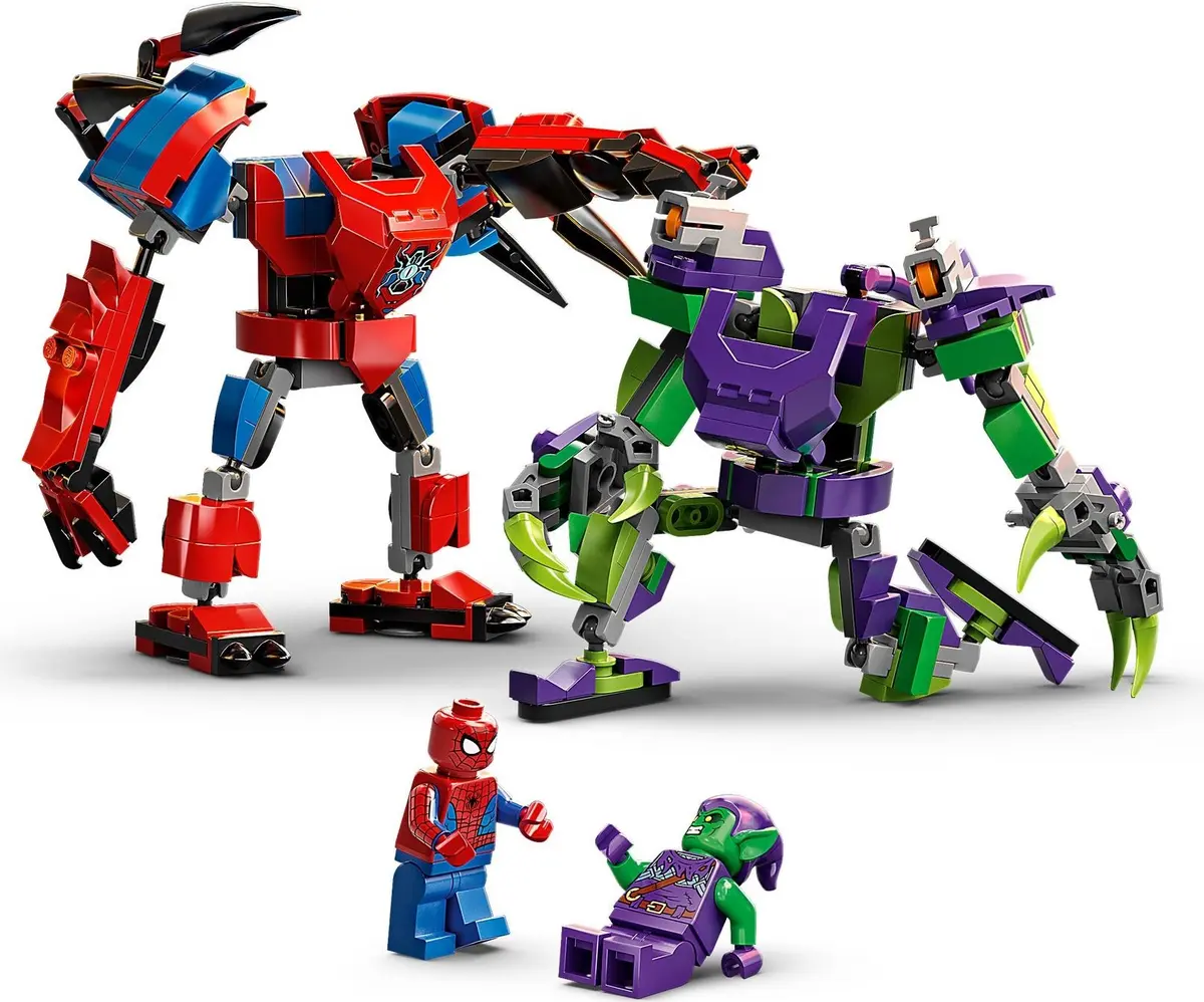 LEGO Marvel Super Heroes 76219 Spider-Man & Green Goblin Mech Battle set, image 4