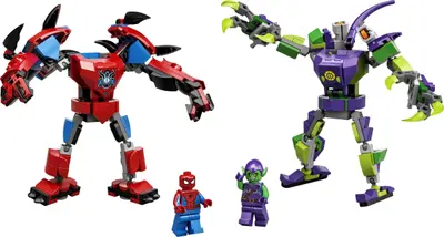 LEGO Marvel Super Heroes 76219 Spider-Man & Green Goblin Mech Battle set