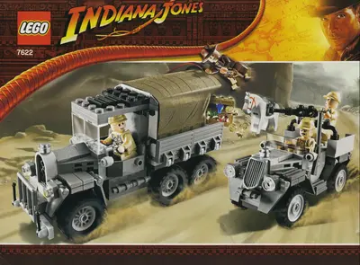 LEGO Indiana Jones 7622 Race for the Stolen Treasure set