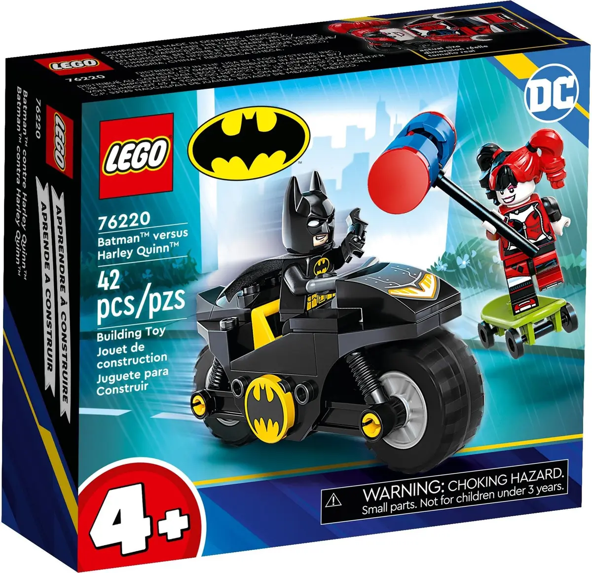 LEGO DC Comics Super Heroes 76220 Batman versus Harley Quinn set, image 2