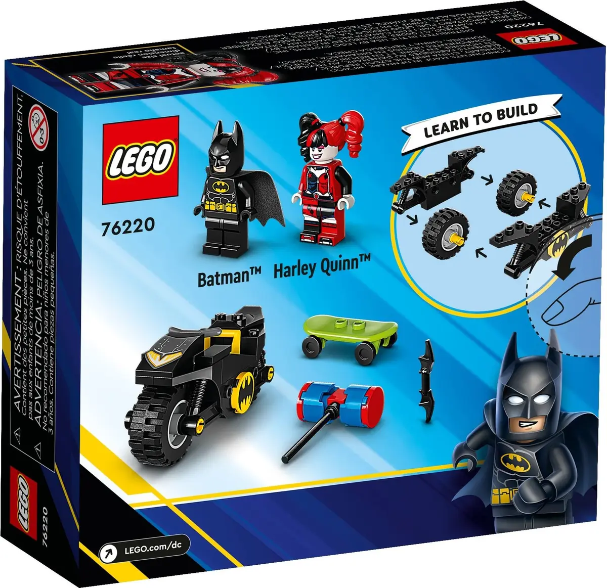 LEGO DC Comics Super Heroes 76220 Batman versus Harley Quinn set, image 5