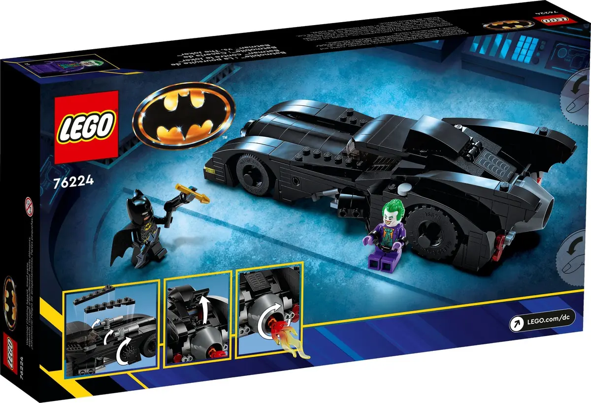 LEGO DC Comics Super Heroes 76224 Batmobile: Batman vs. The Joker Chase set, image 5