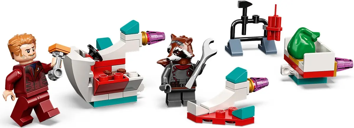 LEGO Marvel Super Heroes 76231 Guardians of the Galaxy Advent Calendar set, image 4