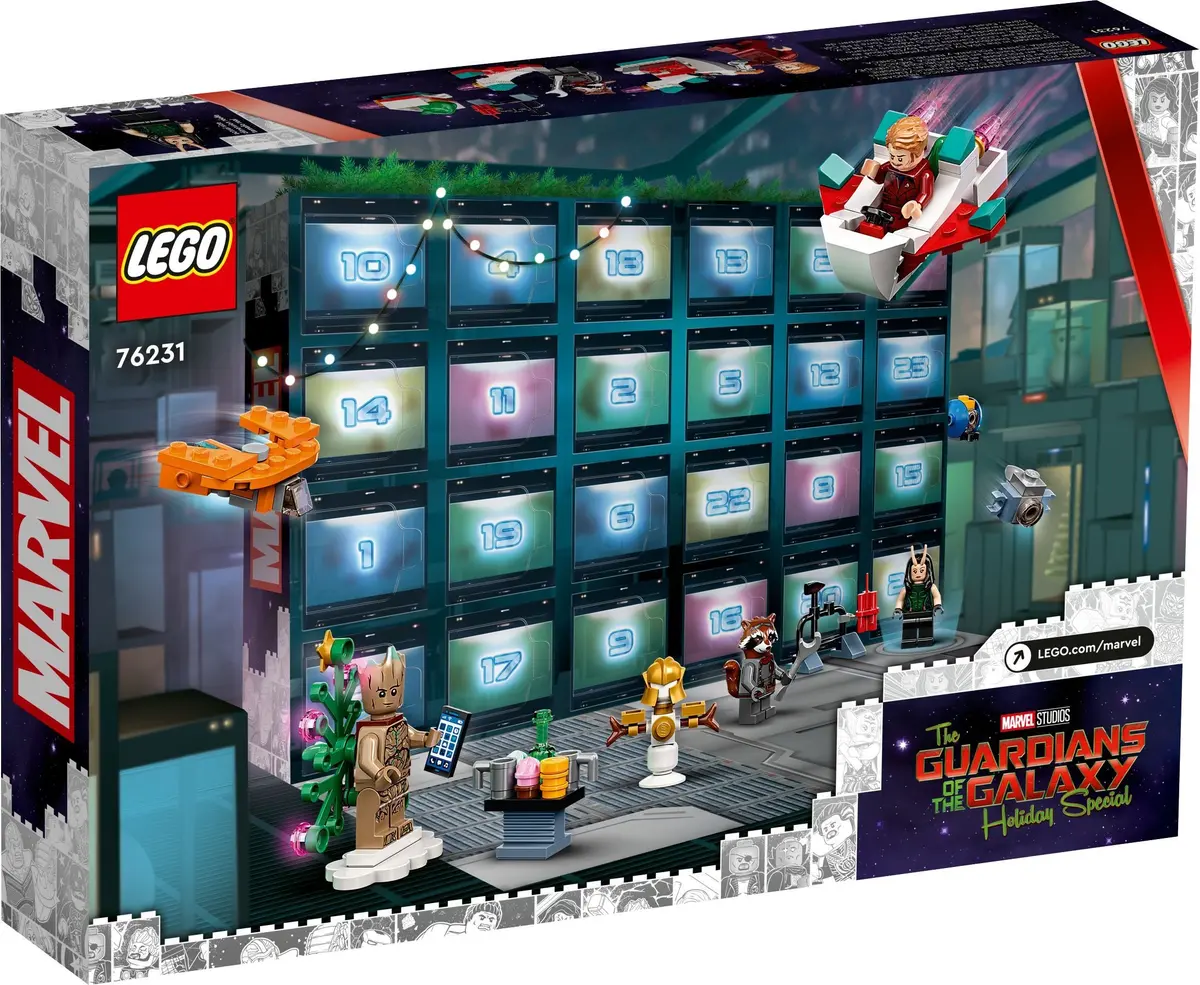 LEGO Marvel Super Heroes 76231 Guardians of the Galaxy Advent Calendar set, image 5